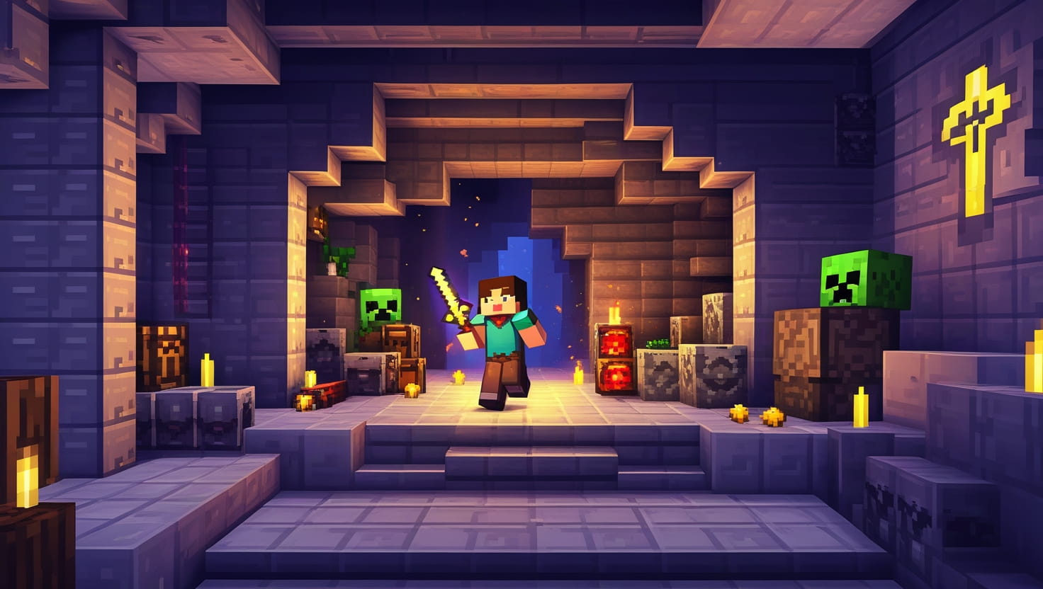 Nico’s More Dungeon Addon (1.21) – MCPE/Bedrock Mod